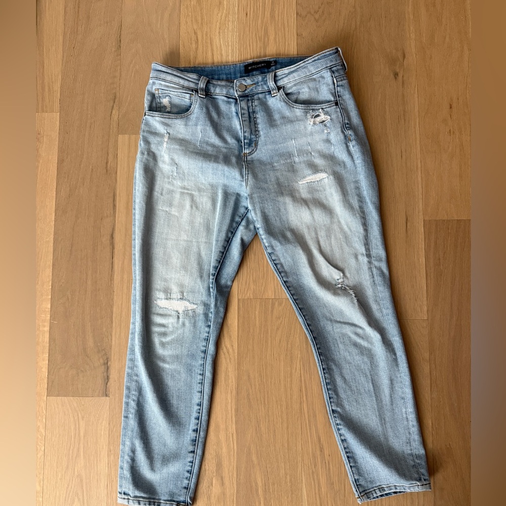 Witchery Light Blue Ankle Jeans